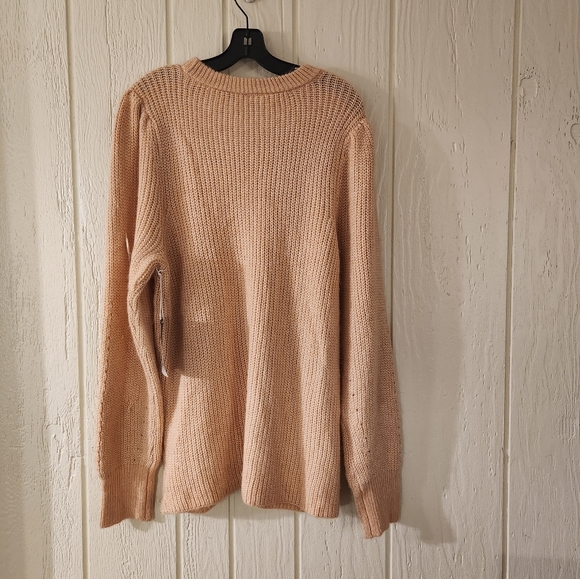 Worthington Ballon Sleeve Crew Neck Sweater - Picture 11 of 11